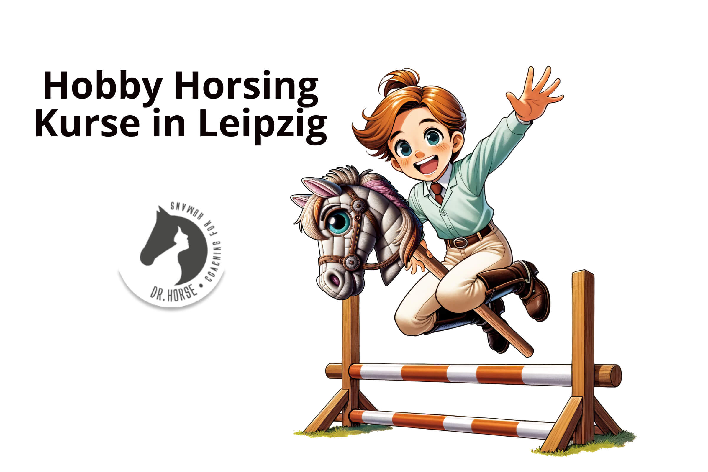 Titelbild für Hobby Horsing Kurse bei Dr. Horse in Leipzig