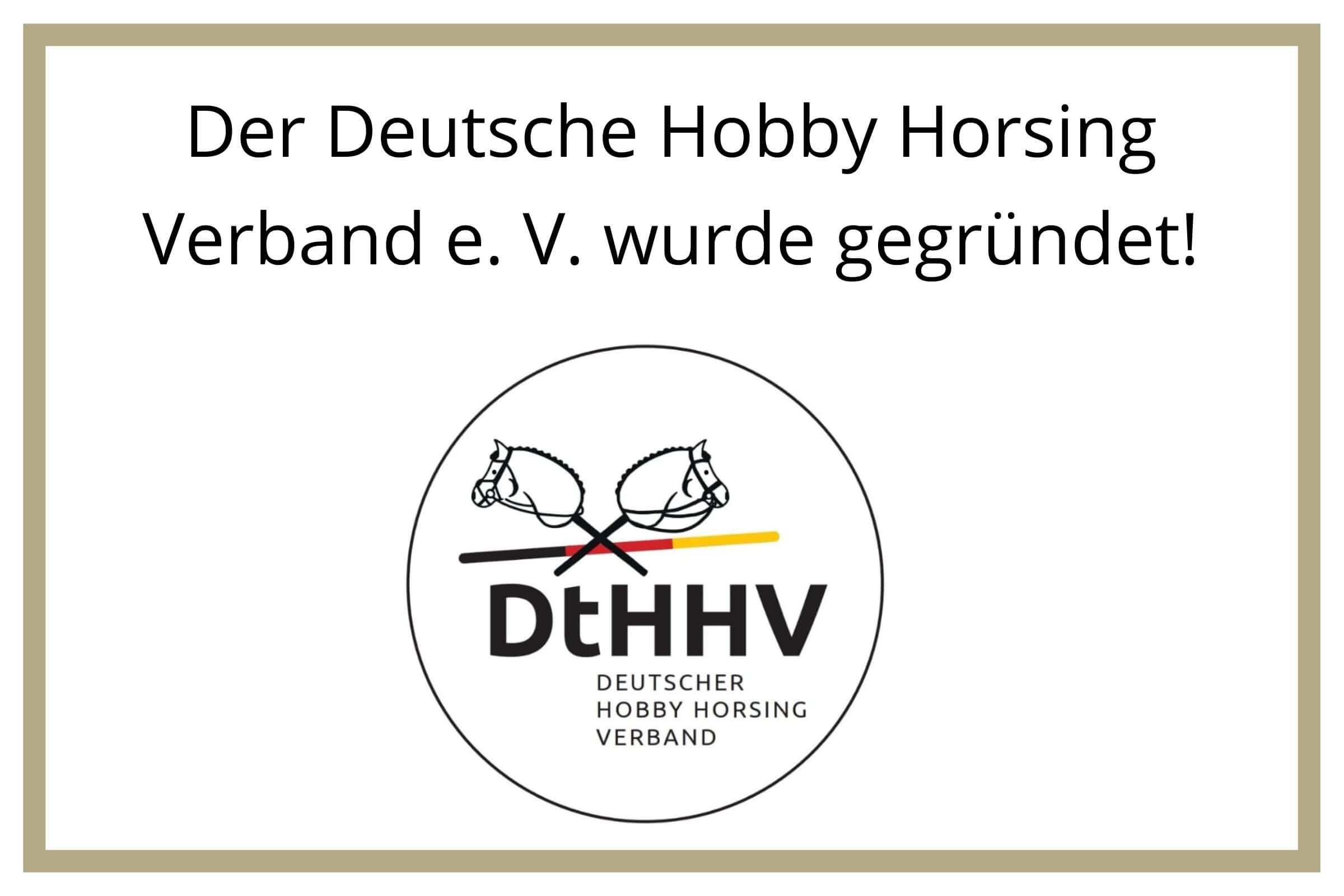 Meilenstein - Gründung des Deutschen Hobby Horsing Verband - 14.09.2023